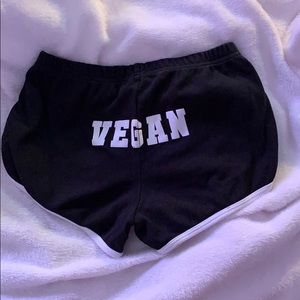 Vegan Print Shorts